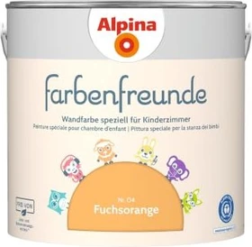 Alpina Farben Farbenfreunde Nr. 04 innen fuchsorange, 2.5l