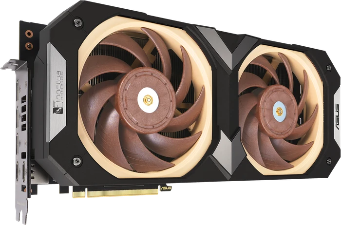 ASUS GeForce RTX 4080 Noctua OC Edition, RTX4080-O16G-NOCTUA, 16GB GDDR6X, 2x HDMI, 3x DP