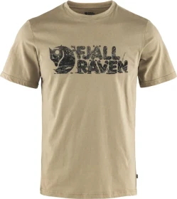 Fjällräven Lush Logo Funktionsshirt kurzarm fossil (Herren)