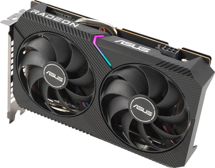ASUS Radeon RX 6500 XT Dual OC, DUAL-RX6500XT-O4G, 4GB GDDR6, HDMI, DP