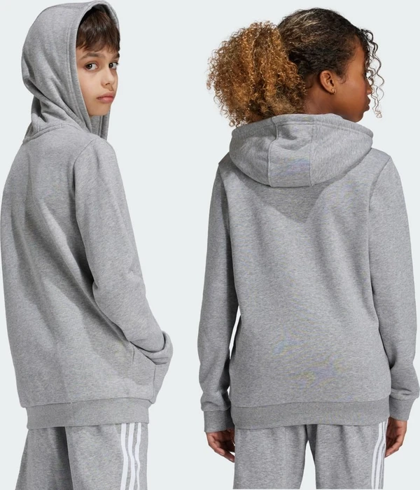 adidas Trefoil Hoodie medium grey heather (Junior)