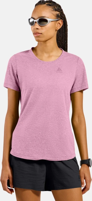 Odlo Active 365 Linencool Funktionsshirt kurzarm hyper pink melange (Damen)