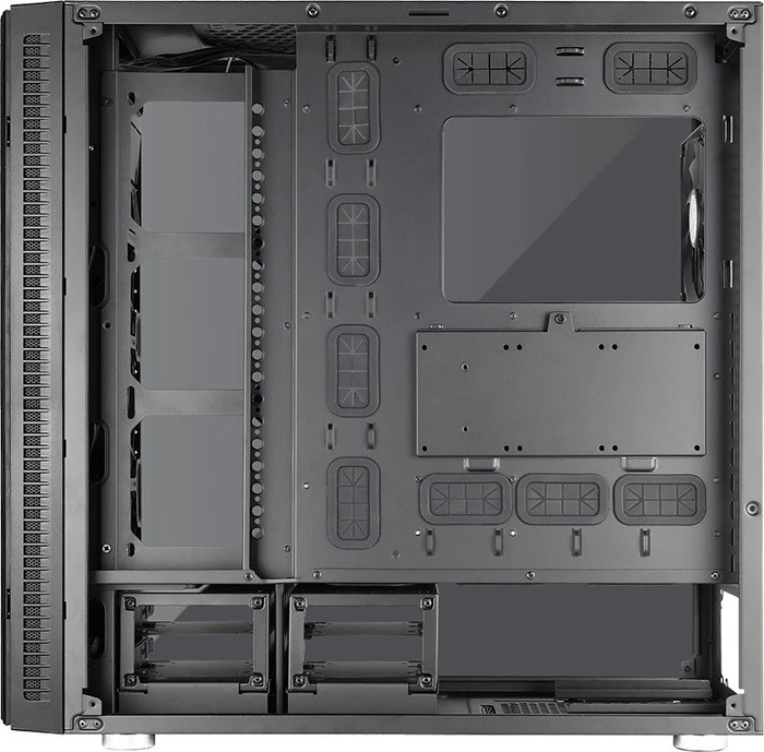 AeroCool Quartz Pro RGB, Glasfenster