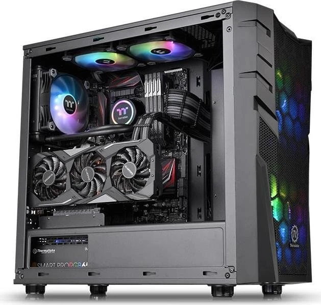 Thermaltake Commander C32 ARGB, Glasfenster