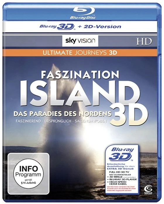 Faszination Island - Das Paradies des Nordens (3D) (Blu-ray)