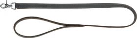 Trixie Rustic Fettleder Hundeleine, L-XL, 1m, grau