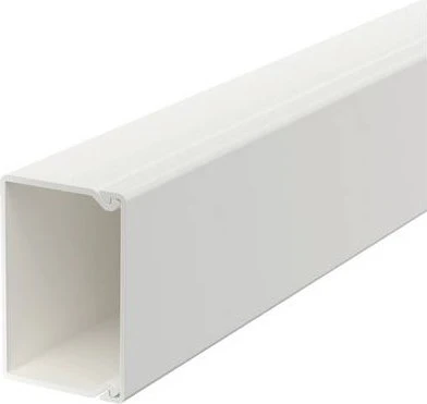 OBO Bettermann WDK30045RW Kabelkanal, 45x30mm, 2m, reinweiß