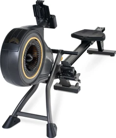 SportPlus Fitness Rudergerät black/sun