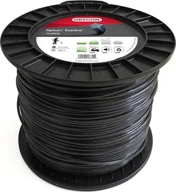 Oregon Nylium Starline Trimmerfaden für Rasentrimmer schwarz, 2.4mm/360m