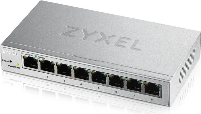 Zyxel GS1200 Desktop Gigabit Smart Switch, 8x RJ-45