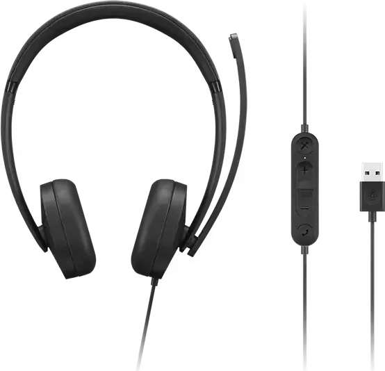 Lenovo USB-A Wired Stereo Headset Gen 2