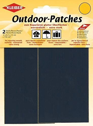 Kleiber Outdoor Patches Reparatur-Flicken dunkelblau