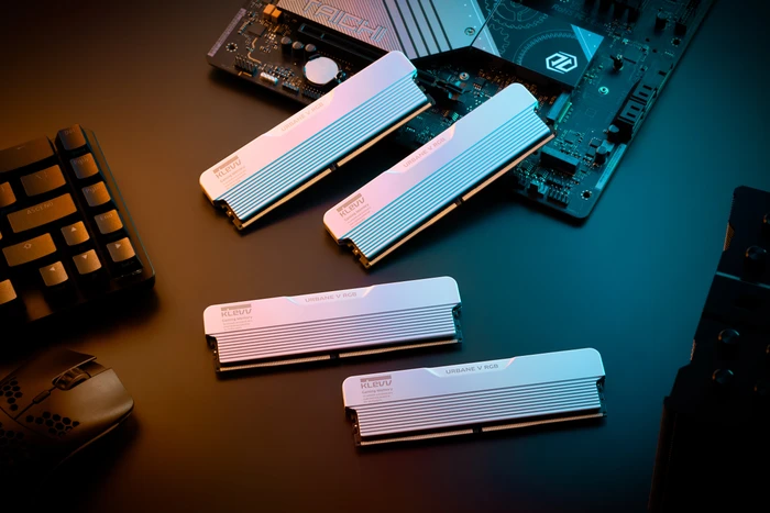 Klevv Urbane V RGB Brilliant White UDIMM 64GB Kit, DDR5-6400, CL32-38-38-78