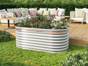 Vitavia Vita 630 Basic Hochbeet oval 162x82cm blank