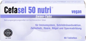 Cefak Cefasel 50 nutri Selen-Tabs, 60 Stück