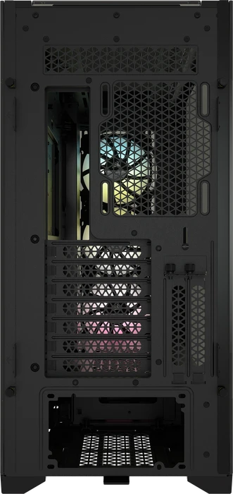 Corsair iCue 5000X RGB, schwarz, Glasfenster