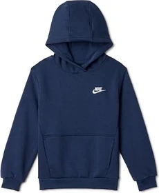 Nike Sportswear Club Fleece Hoodie midnight navy/white (Junior)
