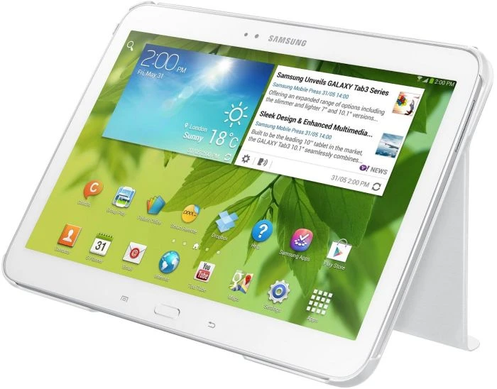 Samsung EF-BP520 Diary Tasche für Galaxy Tab 3 10.1 weiß