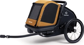 Hamax Milou S Fahrradanhänger spice/black