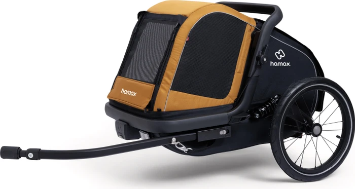 fahrradanhänger hund 60 kg Faltbarer Hundefahrradanhänger Bis zu 20 kg E-Bike geeignet main image 0