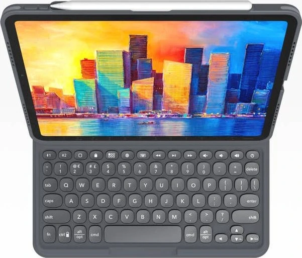 ZAGG Pro Keys für iPad Air 4, schwarz/grau, DE