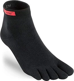 Injinji Sport Original Weight Mini-Crew Socken schwarz