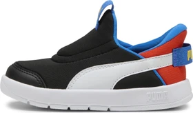 Puma Courtflex V3 Sliptech puma black/puma white/redmazing (Junior)