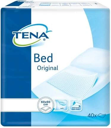 Tena Bed Original Bettschutzeinlage, 60x60cm, 40 Stück