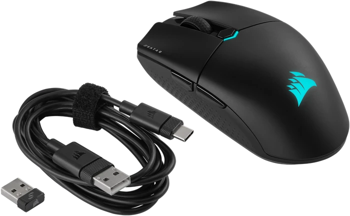 Corsair Gaming Katar Elite Wireless Gaming Mouse, USB/Bluetooth