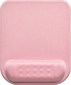 Powerton ERGO Pastel Edition Mauspad mit Handauflage, 250x210mm, rosa