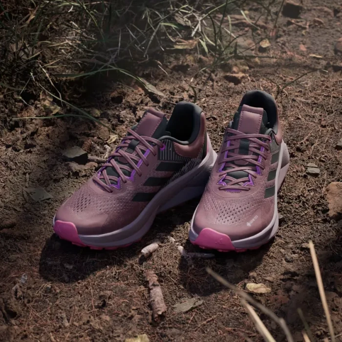 adidas Terrex Soulstride Flow GTX burgundy/core black/pink fusion (Damen)