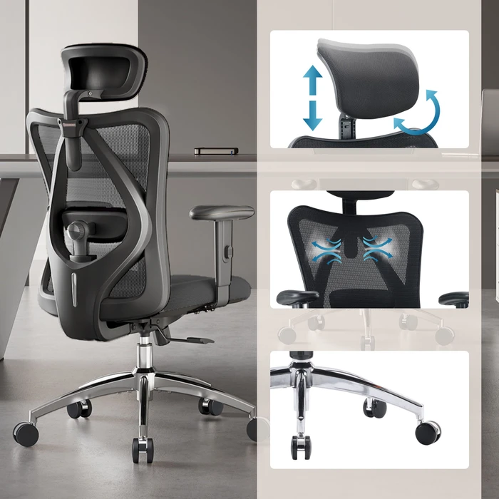 Sihoo M18 Classic Office Bürostuhl, schwarz