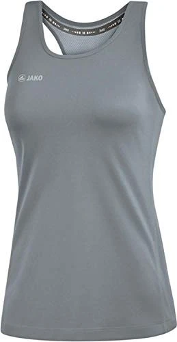 Jako Run 2.0 Laufshirt ärmellos steingrau (Damen)