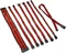 Kolink Core Pro Braided Cable Extension Kit 12V-2x6, Typ 1, Sense-Pins an der Oberseite, Jet Black/Racing Red Vorschaubild