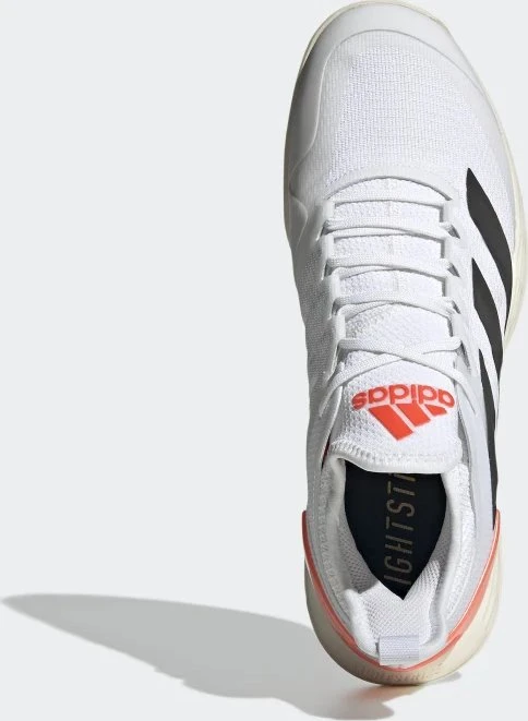 adidas Adizero Ubersonic 4 white/core black/solar red (Herren)