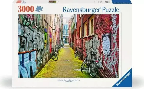Ravensburger Puzzle Street Art in Amsterdam