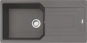Franke Urban UBG 611-100 Einbau Becken reversibel steingrau