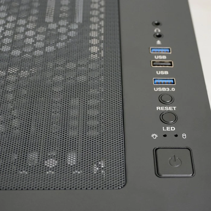 LC-Power Gaming 803B Shaded_X, Glasfenster