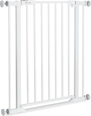 Hauck Clear Step 2 Türschutzgitter 75-80cm weiß flacher Einstieg