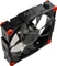 In Win Aurora RGB, schwarz/rot, LED-Steuerung, LED-Strips, 120mm, 3er-Pack Vorschaubild