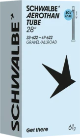Schwalbe Aerothan SCV 17AE 80mm 28" Schlauch