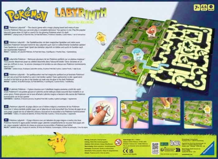 Labyrinth Pokémon Glow in the Dark