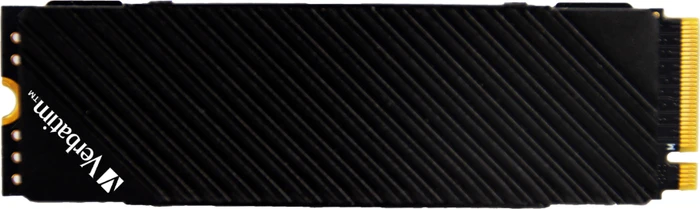 Verbatim Vi7000G PCIe NVMe SSD 4TB, M.2 2280 / M-Key / PCIe 4.0 x4, Kühlkörper