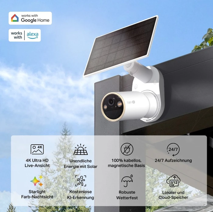 TP-Link Tapo C460 Kit, inkl. Solarpanel