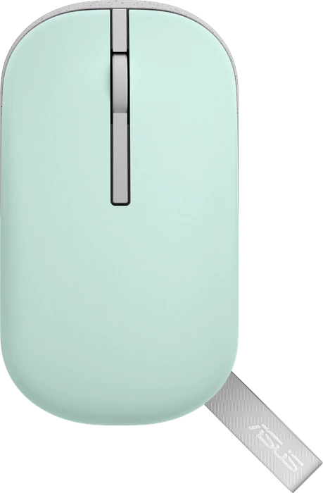 ASUS Marshmallow Mouse MD100 Lilac Purple/Brave Green, USB/Bluetooth