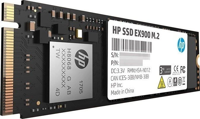 HP SSD EX900 M.2 120GB, M.2 2280 / M-Key / PCIe 3.0 x4