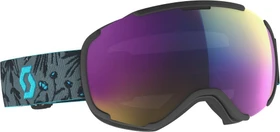 Scott Faze II black/cyan blue-enhancer teal chrome