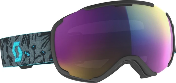 Scott Faze II black/cyan blue-enhancer teal chrome