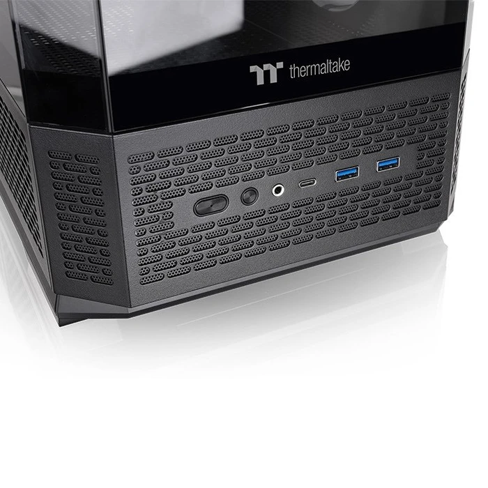 Thermaltake View 370 TG ARGB Black, schwarz, Glasfenster