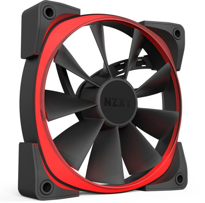 NZXT Aer RGB HUE+ 2er-Pack, LED-Steuerung, 140mm, 2er-Pack